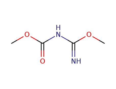 Molecular Structure of 40943-37-1 (N-METHOXYCARBONYL-O-METHYLISOUREA)