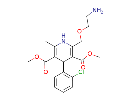 dimethyl 2-((2-aminoethoxy)methyl)-4-(2-chlorophenyl)-6-methyl-1,4-dihydropyridine-3,5-dicarboxylate