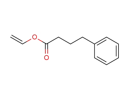 Molecular Structure of 95063-02-8 (Benzenebutanoic acid, ethenyl ester)