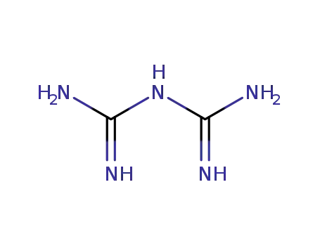 Molecular Structure of 56-03-1 (Biguanide)