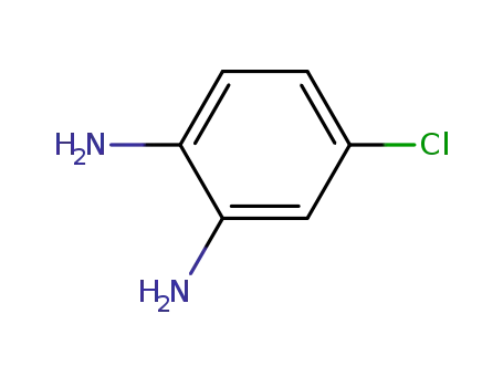 Molecular Structure of 95-83-0 (4-Chloro-1,2-diaminobenzene)