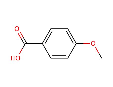Molecular Structure of 100-09-4 (Anisic acid)