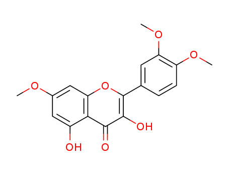 4H-1-Benzopyran-4-one,2-(3,4-dimethoxyphenyl)-3,5-dihydroxy-7-methoxy-