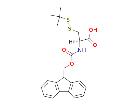 SAGECHEM/(2R)-3-(tert-butyldisulfanyl)-2-(9H-fluoren-9-ylmethoxycarbonylamino)propanoic acid