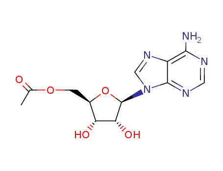 [5-(6-aminopurin-9-yl)-3,4-dihydroxy-oxolan-2-yl]methyl acetate