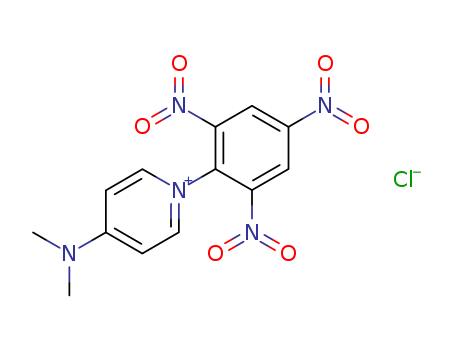 Pyridinium, 4-(dimethylamino)-1-(2,4,6-trinitrophenyl)-, chloride