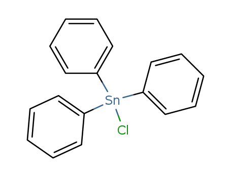 Molecular Structure of 639-58-7 (Chlorotriphenyltin)