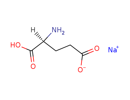 142-47-2,L-(+)Sodium glutamate,L-Sodium glutamate hydrate;            L-Glutamic acid monosodium salt hydrate;            L-(+)Sodium Glutamate;            L-Glutamic Acid Sodium Salt;            L-(+)Sodium glutamate;                        (S)-2-Aminopentanedioic acid,L-Glutamic acid monosodium salt,Glu;    查看更多英文别名                                收起