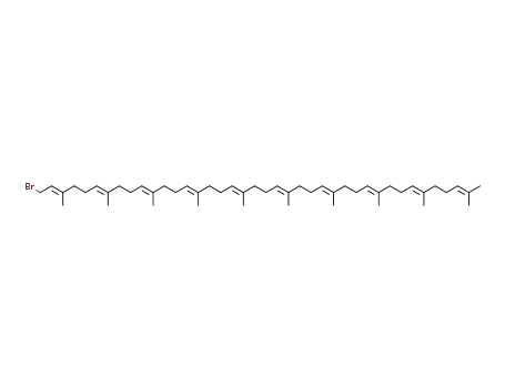 (all-E)-3,7,11,15,19,23,27,31,35,39-decamethyl-2,6,10,14,18,22,26,30,34,38-tetracontadecaenyl bromide