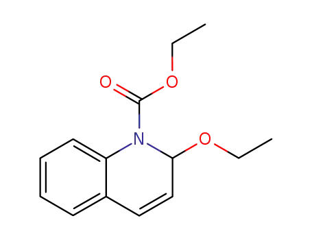 Molecular Structure of 16357-59-8 (N-Ethoxycarbonyl-2-ethoxy-1,2-dihydroquinoline)