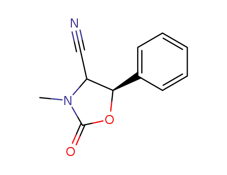 (5R)-(+)-4-carbonitrile-3-methyl-5-phenyloxazolidin-2-one