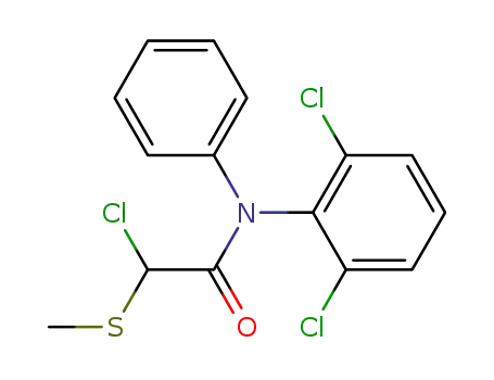 α-chloro-N-(2,6-dichlorophenyl)-α-(methylthio)acetanilide