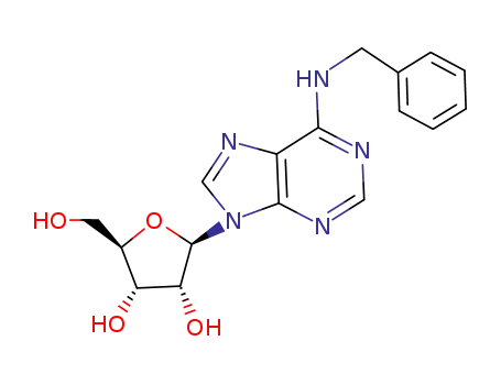6-BenzylaminopurineribosideN6-Benzyladenosine