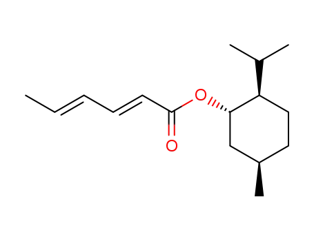 <1S-(1β,2α,5α)>-5-methyl-2-(1-methylethyl)cyclohexyl 2,4-hexadienoate