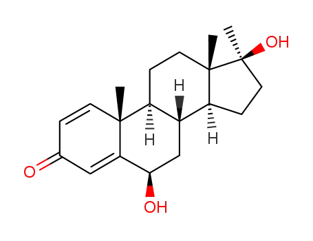 6β,17β-dihydroxy-17α-methyl-1,4-androstadien-3-one