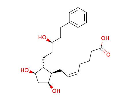 Molecular Structure of 41639-83-2 (Latanoprost acid)
