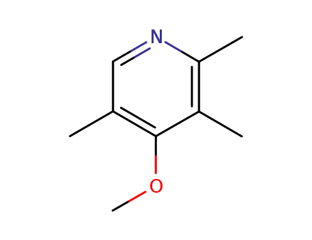 Molecular Structure of 109371-19-9 (4-methoxy-2,3,5-trimethylpyridine)