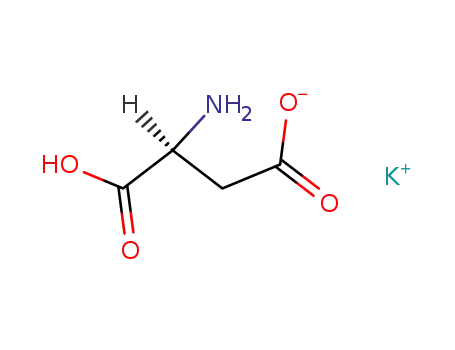 Molecular Structure of 1115-63-5 (L-ASPARTIC ACID POTASSIUM SALT)