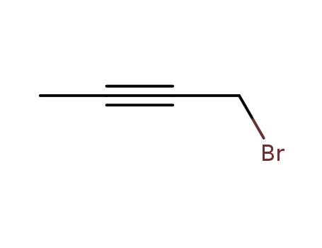 3355-28-0,1-Bromo-2-butyne,2-Butyne,bromo- (6CI,7CI);1-Bromo-2-butyne;1-Bromo-3-methyl-2-butyne;2-Butyn-1-ylbromide;2-Butynyl bromide;4-Bromobut-2-yne;