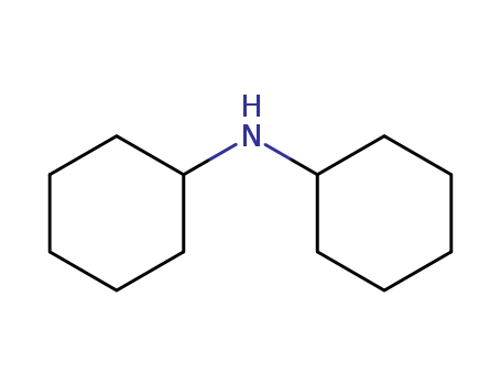 101-83-7,Dicyclohexylamine,Dodecahydrodiphenylamine;N,N-Dicyclohexylamine;N-Cyclohexylcyclohexanamine;NSC 3399;Dicyclohexylamine(8CI);Aminodicyclohexane;Bis(cyclohexyl)amine;D-CHA-T;