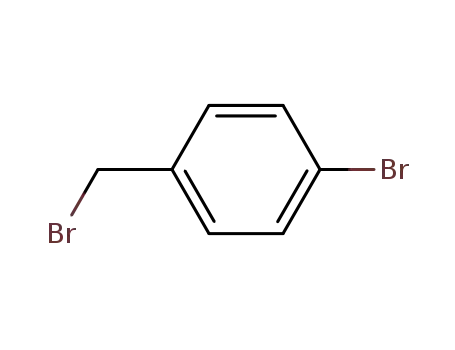 Molecular Structure of 589-15-1 (4-Bromobenzyl bromide)