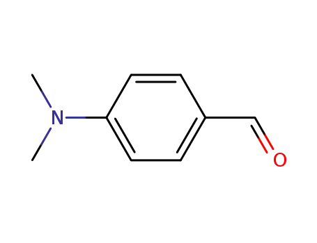 Molecular Structure of 100-10-7 (4-Dimethylaminobenzaldehyde)