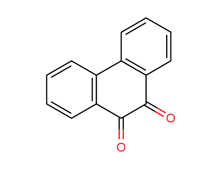 Molecular Structure of 84-11-7 (Phenanthrenequinone)