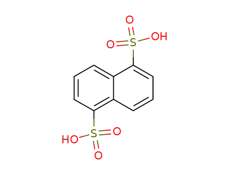 Molecular Structure of 81-04-9 (1,5-Naphthalenedisulfonic acid)