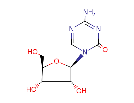 Molecular Structure of 320-67-2 (5-Azacytidine)