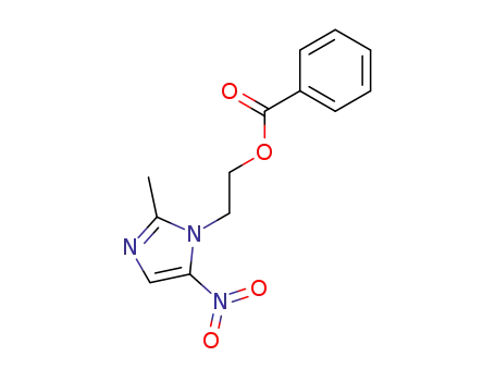 Molecular Structure of 13182-89-3 (Benzoylmetronildazole)