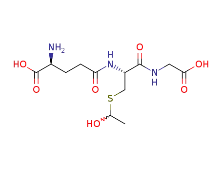 (2S)-2-amino-5-((2R)-1-(carboxymethylamino)-3-(1-hydroxyethylthio)-1-oxopropan-2-ylamino)-5-oxopentanoic acid