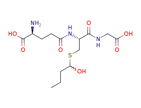 (S)-2-Amino-4-[(R)-1-(carboxymethyl-carbamoyl)-2-(1-hydroxy-butylsulfanyl)-ethylcarbamoyl]-butyric acid