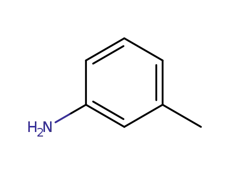 Molecular Structure of 108-44-1 (m-Toluidine)