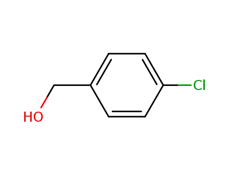 Molecular Structure of 873-76-7 (4-Chlorobenzyl alcohol)