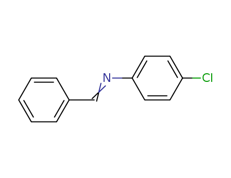 Benzenamine,4-chloro-N-(phenylmethylene)-