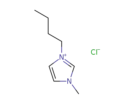 Molecular Structure of 79917-90-1 (1-Butyl-3-methylimidazolium chloride)