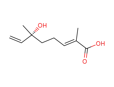 (6R)-2-trans-2,6-dimethyl-6-hydroxy-2,7-octadienoic acid