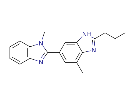 2-N-PROPYL-4-METHYL-6-(1-METHYL BENZIMIDAZOL-2-YL)-BENZIMIDAZOLE