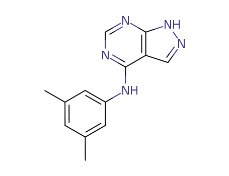 (3,5-Dimethyl-phenyl)-(1H-pyrazolo[3,4-d]pyrimidin-4-yl)-amine