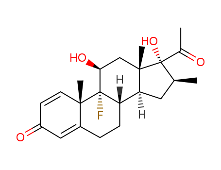 Pregna-1,4-diene-3,20-dione,9-fluoro-11,17-dihydroxy-16-methyl-, (11b,16b)-