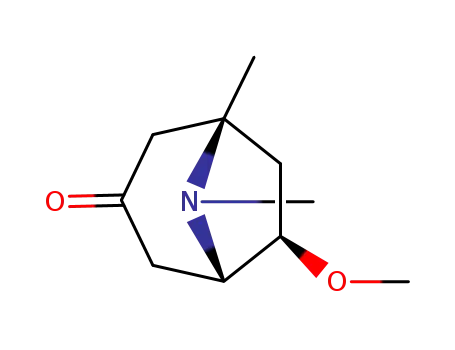 6exo-methoxy-1-methyl-tropan-3-one