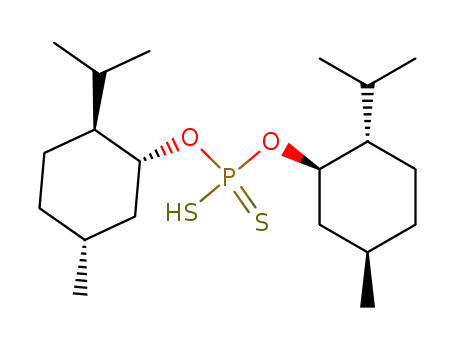 O,O-di[(–)-(1R,2S,5R)-2-isopropyl-5-methylcyclohex-1-yl] dithiophosphoric acid