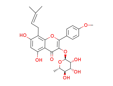 Molecular Structure of 113558-15-9 (Baohuoside I)