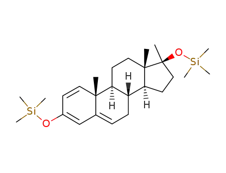 (8R,9S,10R,13S,14S,17S)-10,13,17-Trimethyl-3,17-bis-trimethylsilanyloxy-8,9,10,11,12,13,14,15,16,17-decahydro-7H-cyclopenta[a]phenanthrene