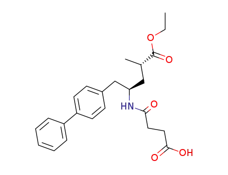 4-(((2S,4R)-1-([1,1'-biphenyl]-4-yl)-5-ethoxy-4-methyl-5-oxopentan-2-yl)amino)-4-oxobutanoic acid
