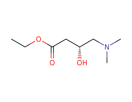 Butanoic acid, 4-(dimethylamino)-3-hydroxy-, ethyl ester, (R)-
