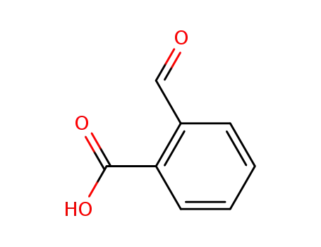 Molecular Structure of 119-67-5 (2-Carboxybenzaldehyde)