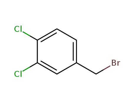 Molecular Structure of 18880-04-1 (3,4-Dichlorobenzyl bromide)