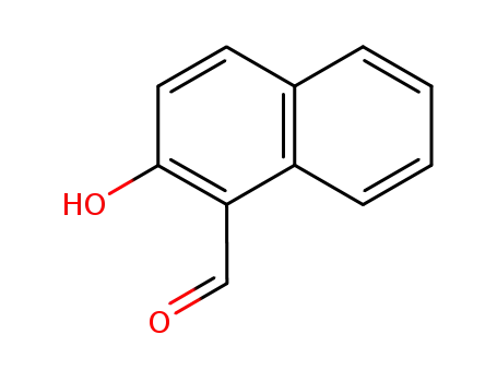 Molecular Structure of 708-06-5 (2-Hydroxy-1-naphthaldehyde)