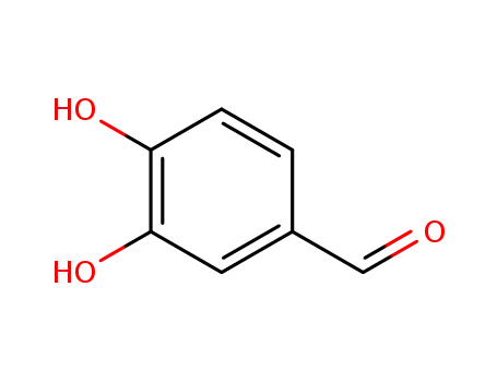 Molecular Structure of 139-85-5 (Protocatechualdehyde)